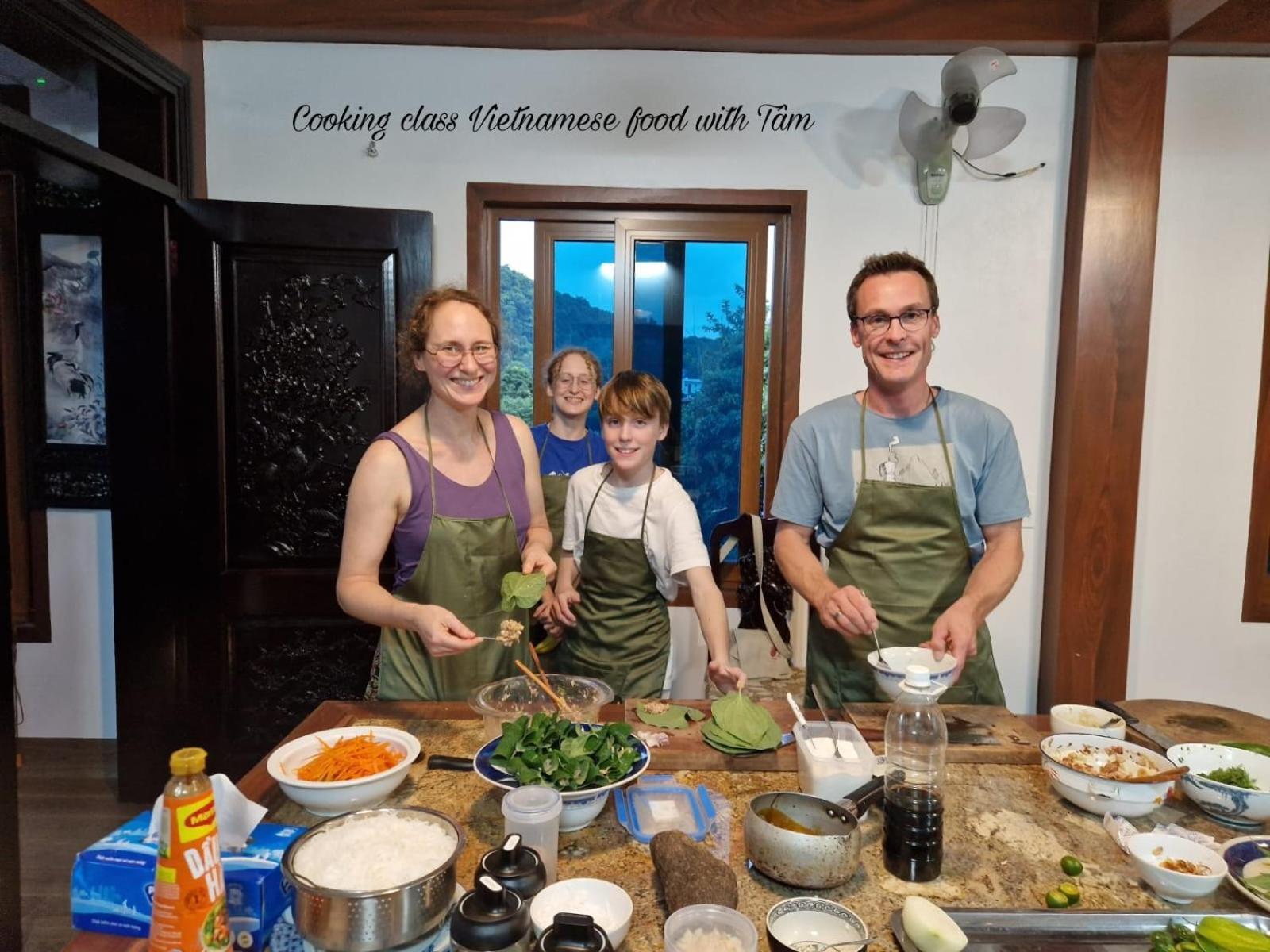 An Homestay-Vietnamese Vegetarian Breakfast Dong Khe Sau Εξωτερικό φωτογραφία