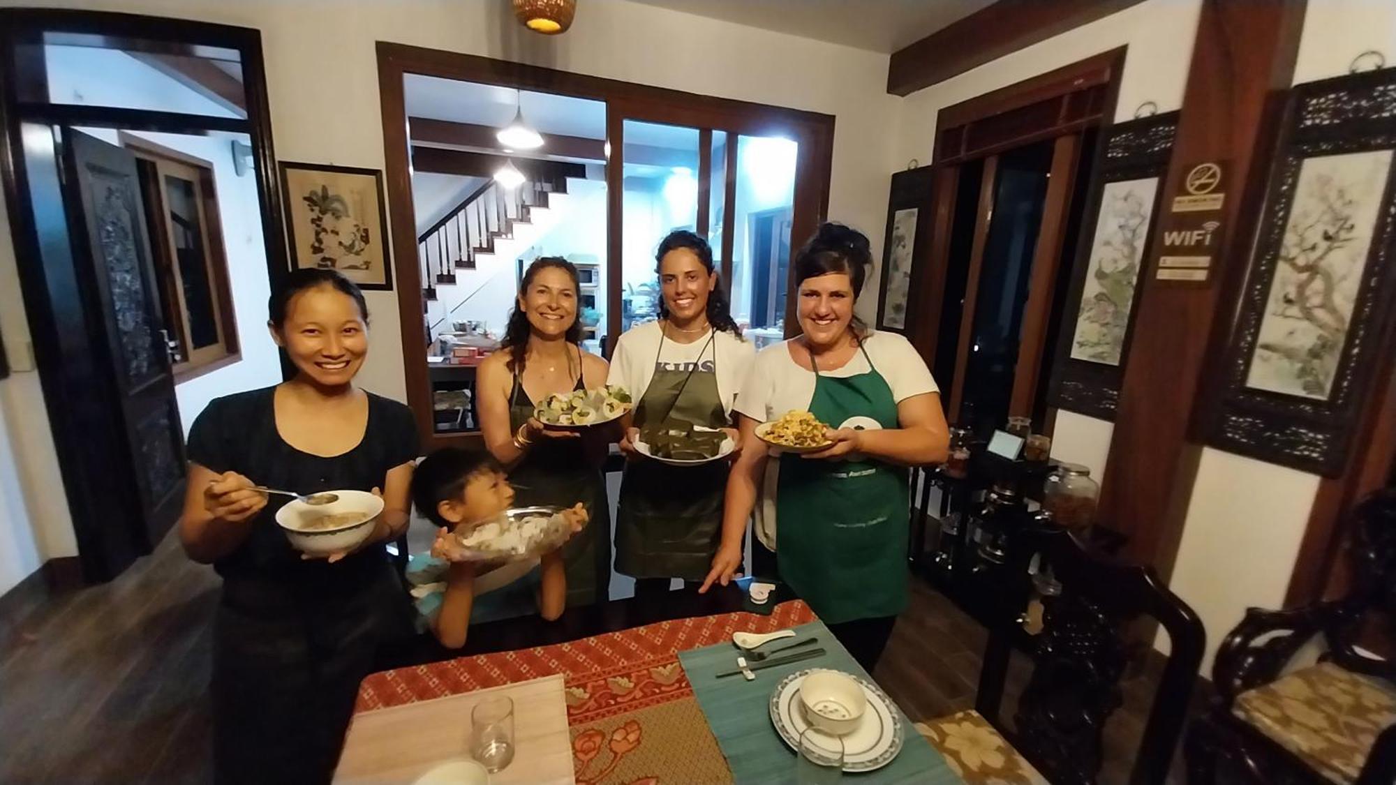 An Homestay-Vietnamese Vegetarian Breakfast Dong Khe Sau Εξωτερικό φωτογραφία
